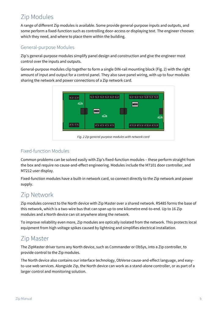 Preview thumbnail of page 5 of the Zip Manual PDF document.